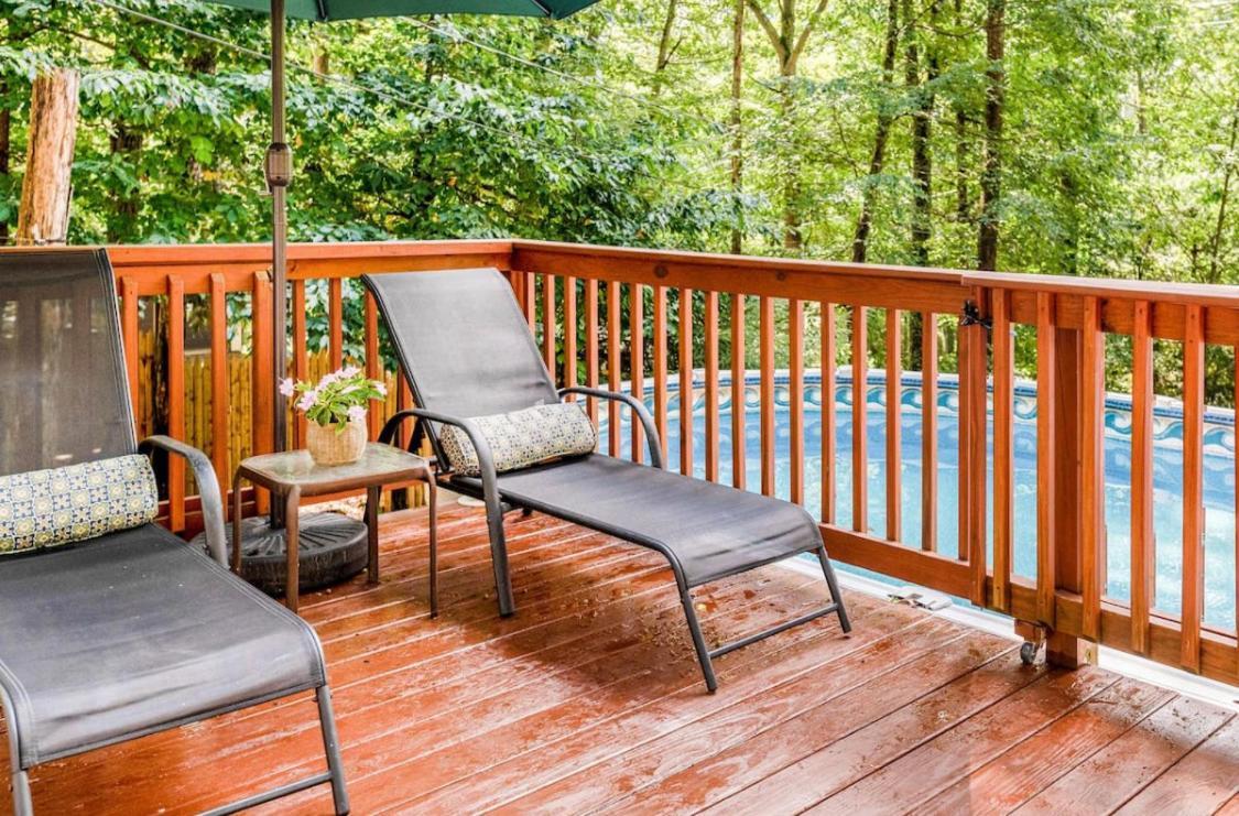 Pocono Cabin With Private Pool At Shawnee Mtn East Stroudsburg Zewnętrze zdjęcie